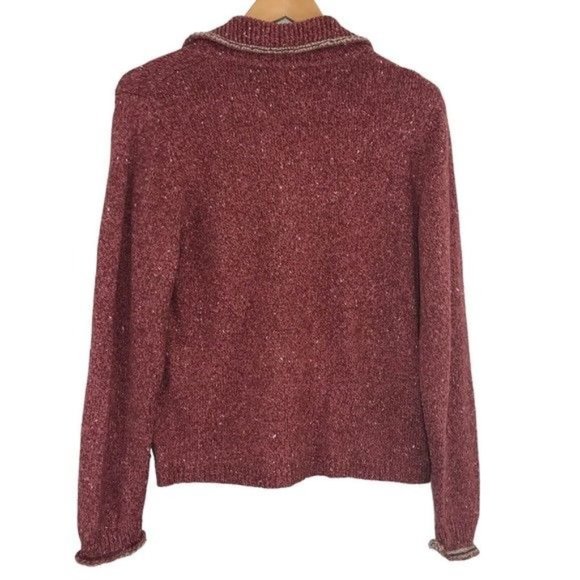 WOOLRICH Grenadine Button Front Cardigan Size Small - Picture 8 of 8